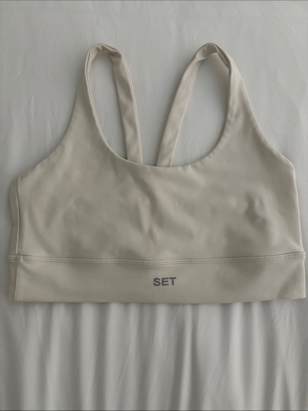 SET Active Ivory Luxform Sports Bra